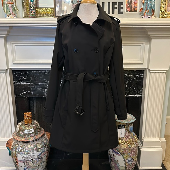 ralph lauren black label trench coat
